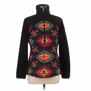 Ralph Lauren Black Multicolor Ski Jacket